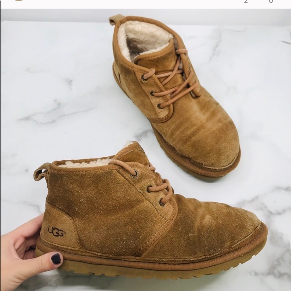 UGG | Shoes | Ugg Suede Lined Lace Up Slippers | Poshmark